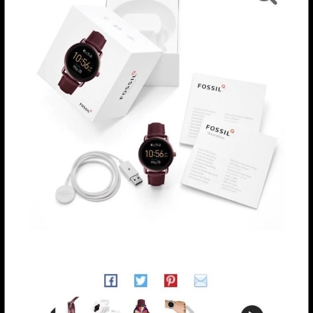 New, never used Fossil Smart Watch Gen 2